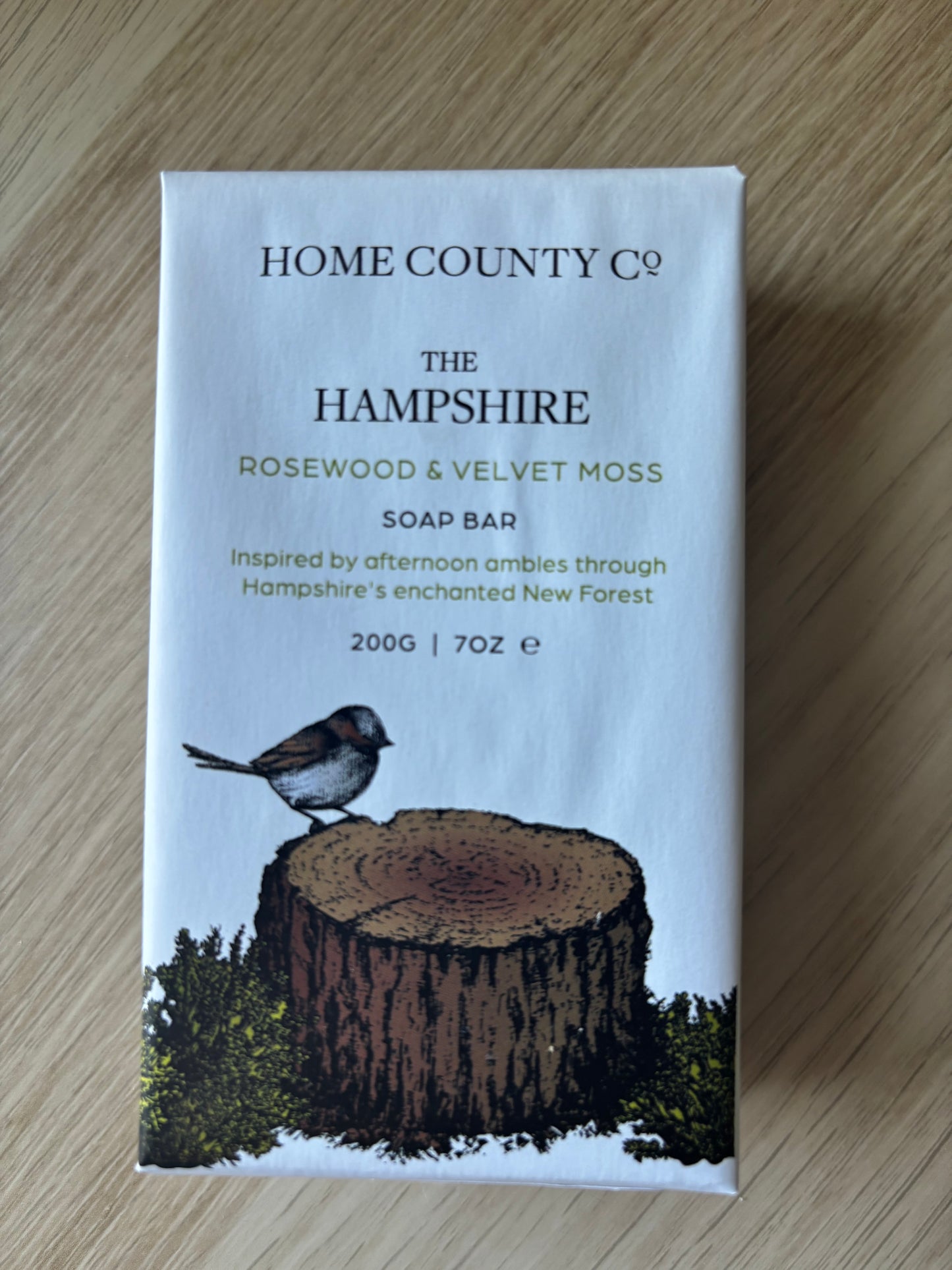 Rosewood & Velvet Moss Soap - The Hampshire